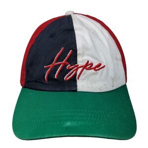Hype Slideback Hat Multi One Size Embroidered Colorblock 6 Panel